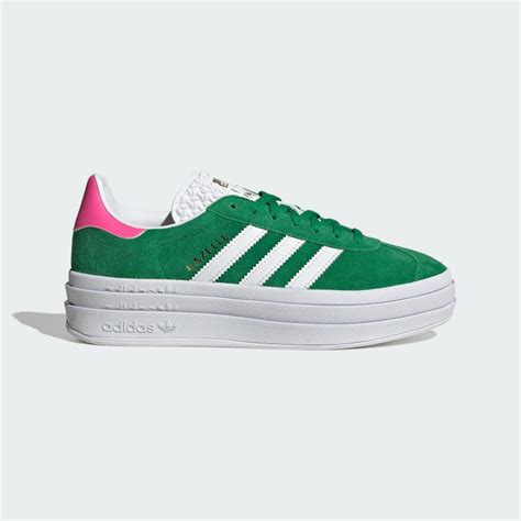 adidas gazelle groen zwart